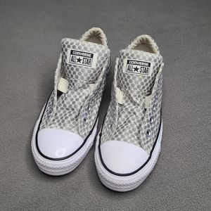 Converse All Star Black & White Polka-dot Low Top Sneakers
